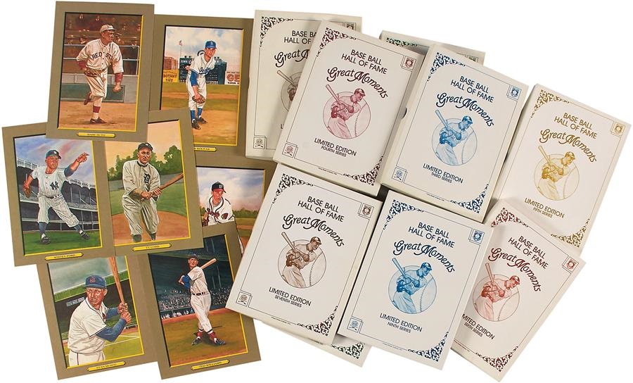 Baseball and Trading Cards - Baseball Hall of Fame Great Moments Complete Sets (3)