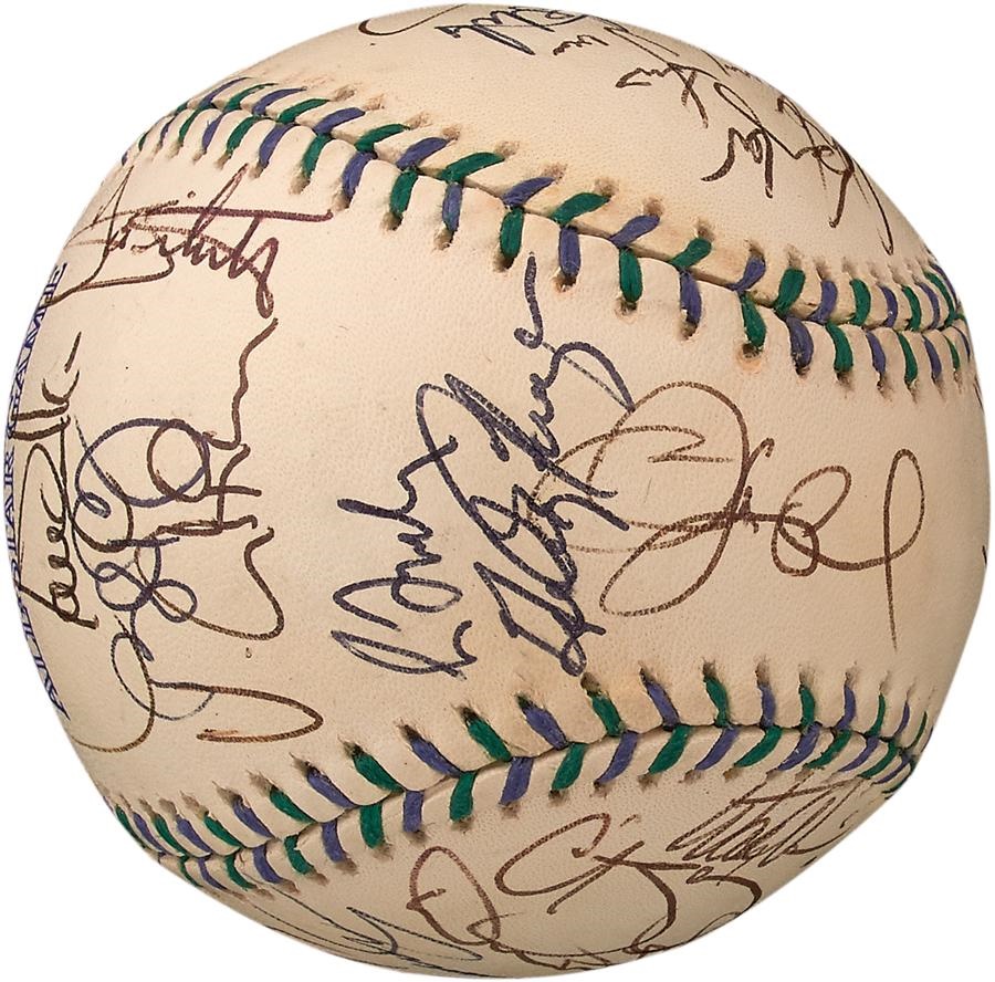 Baseball Autographs - 1998 National League All Star Team Signed Baseball