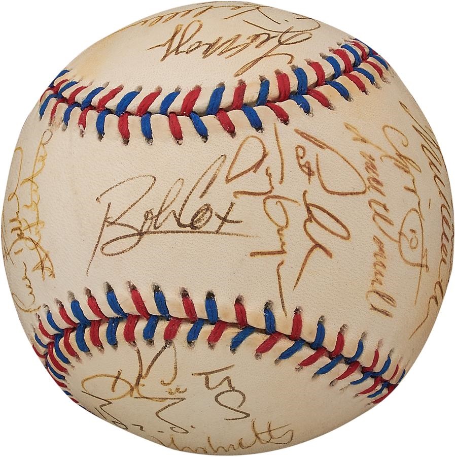 1996 National League All Star Team Signed Baseball