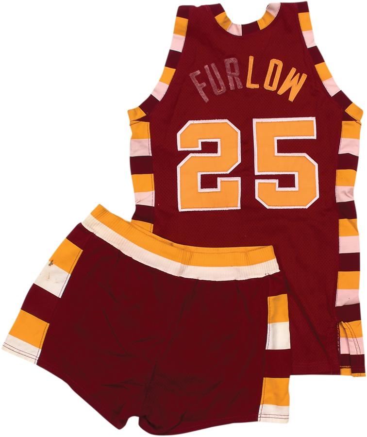 - Circa 1977 Terry Furlow Game Worn Cleveland Cavaliers Uniform