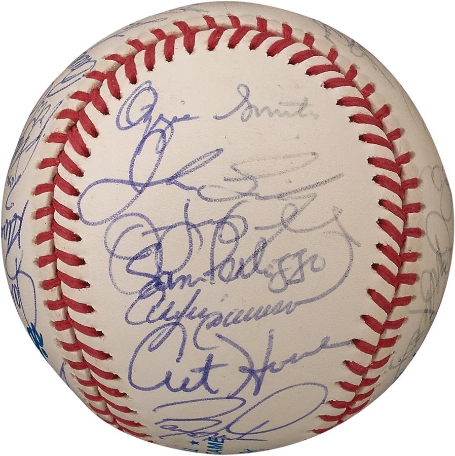 1991 National League All Star Team Signed Baseball