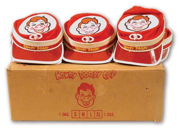 Howdy Doody - Six Howdy Hats In Rare Original Box