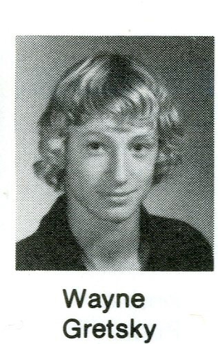 - 1976 Wayne Gretzky High School Yearbook