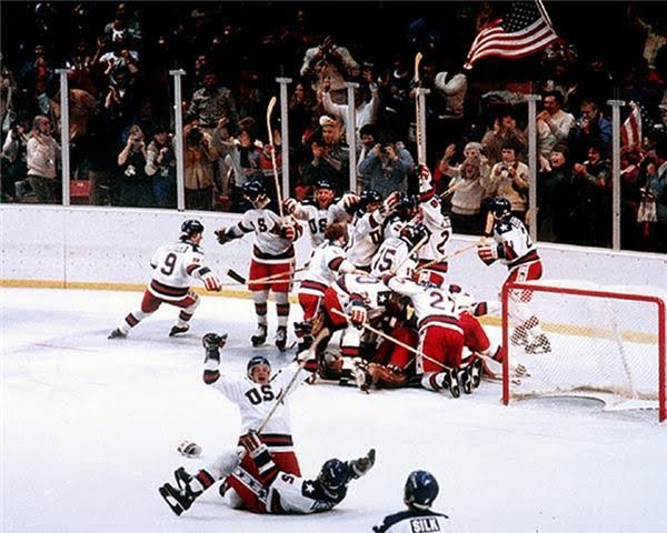 1980 Miracle on Ice & Olympics - Lake Placid "Miracle On Ice" Hockey Rink