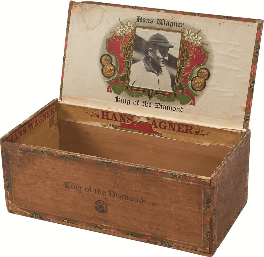 Baseball Memorabilia - 1910s Honus Wagner Cigar Box