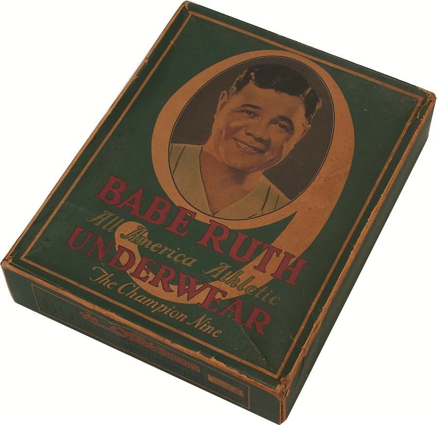 Ruth and Gehrig - Babe Ruth Underwear Box