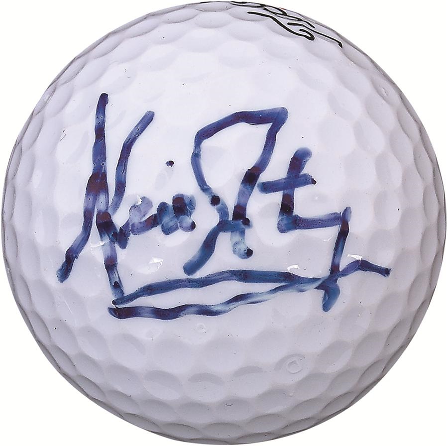 - In Person 1996 Neil Armstrong Signed Golf Ball