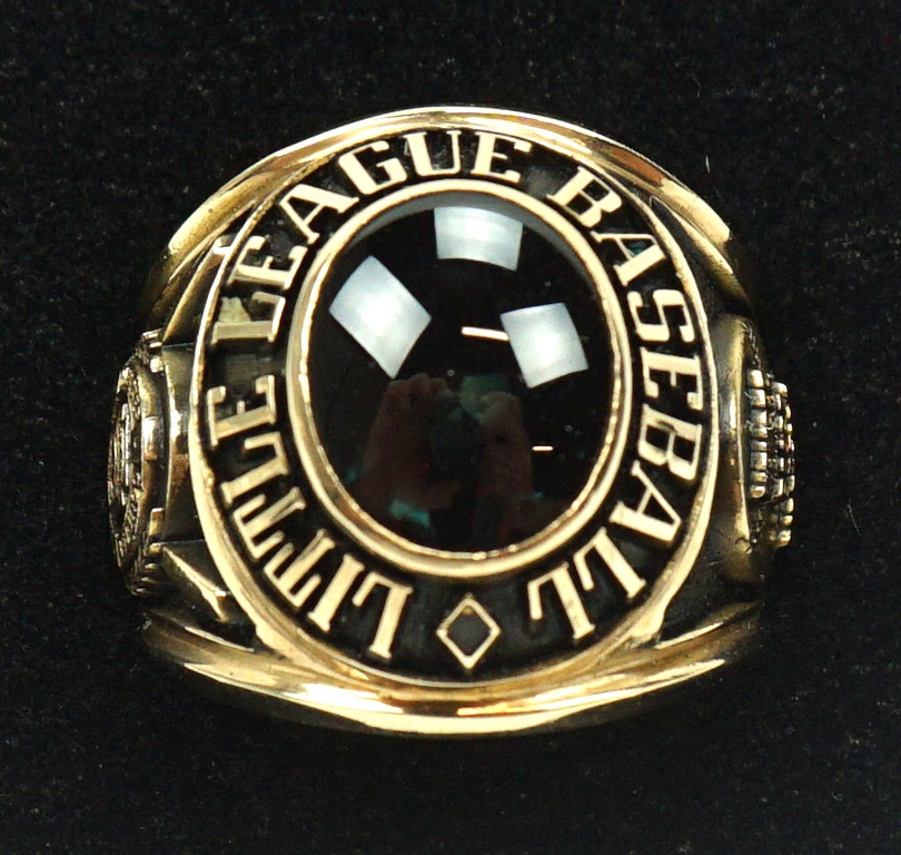 1953 Little League Baseball Board of Directors 10K Gold Ring (Balfour)