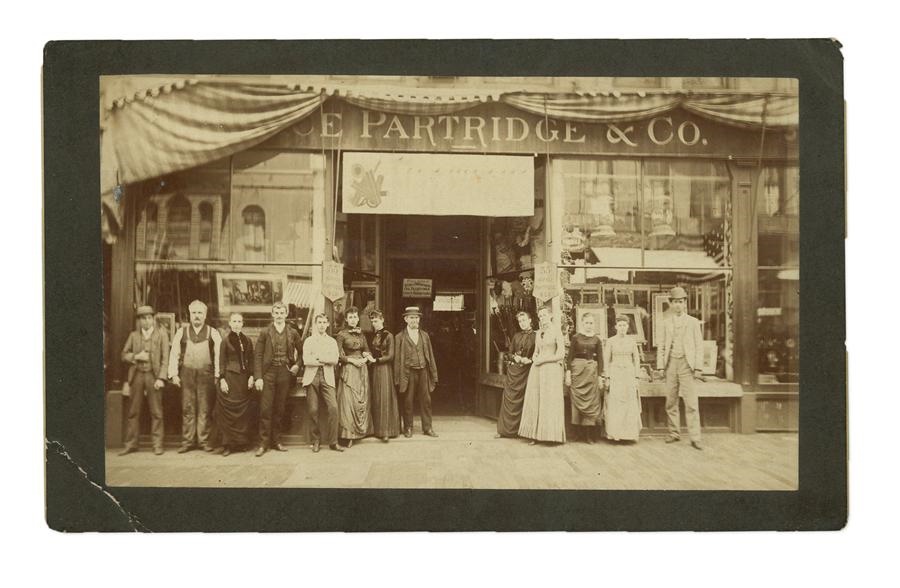 Antique Sporting Goods - Horace Partridge & Thomas Wilson Dead Ball Era Sporting Goods Storefront Photos (2)
