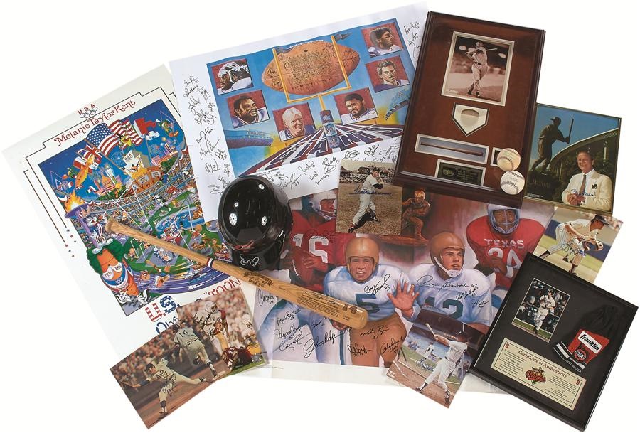 - Nice Signed Sports Memorabilia Collection (22)