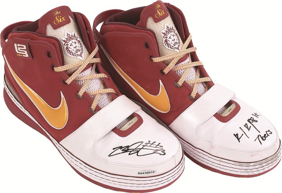 Basketball - The Most Authentic LeBron James Basketball Shoes Extant (UDA 1/1)