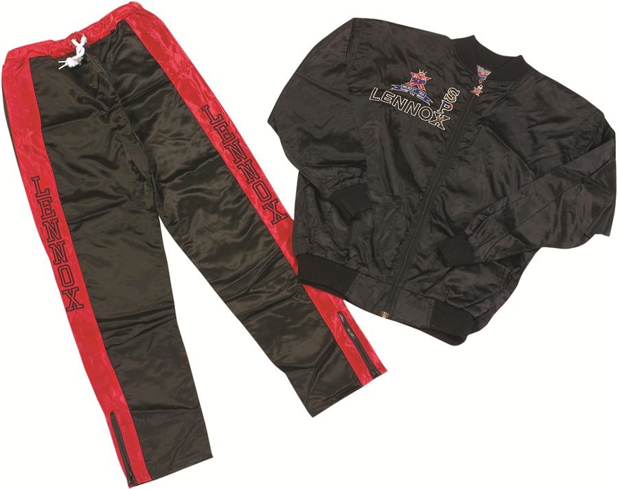 - Lennox Lewis Training Suit Used During His Career