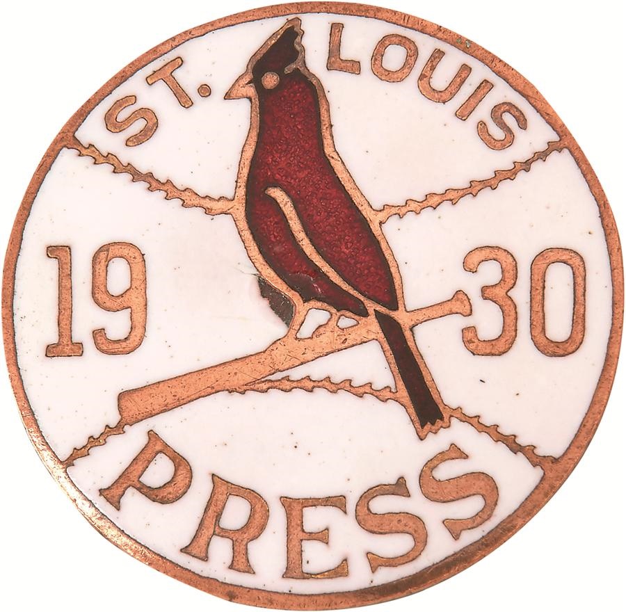 St. Louis Cardinals - 1930 St. Louis Cardinals Press Pin