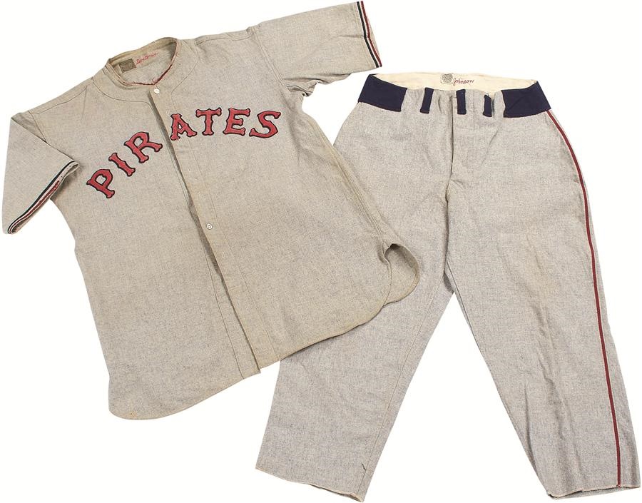- Steve Swetonic Circa 1933 Pittsburgh Pirates Game Worn Uniform
