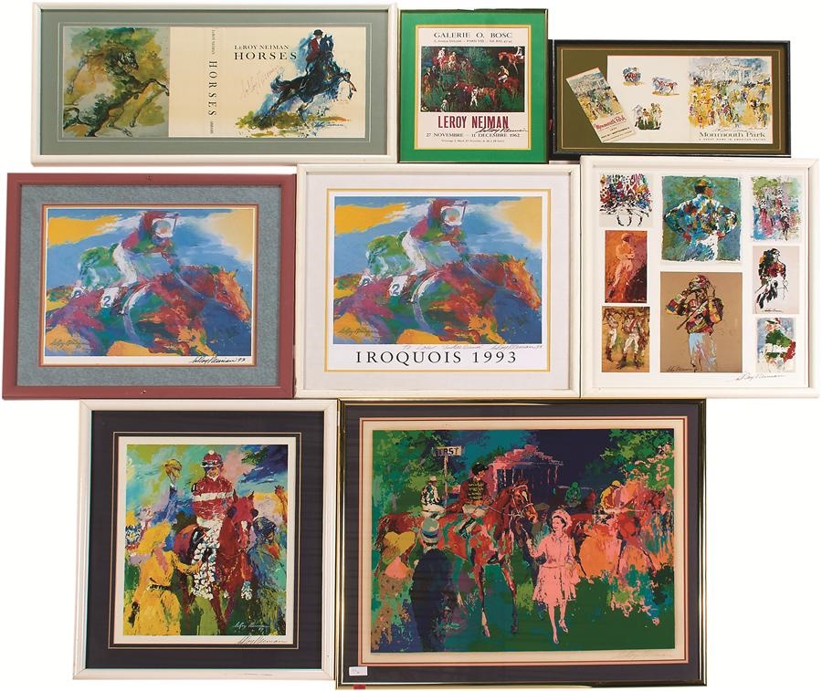 LeRoy Neiman Horse Racing Collection (36 pieces)