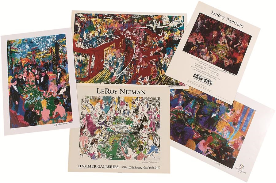 The LeRoy Neiman Collection - LeRoy Neiman Gambling Signed Serigraphs & Posters (10)