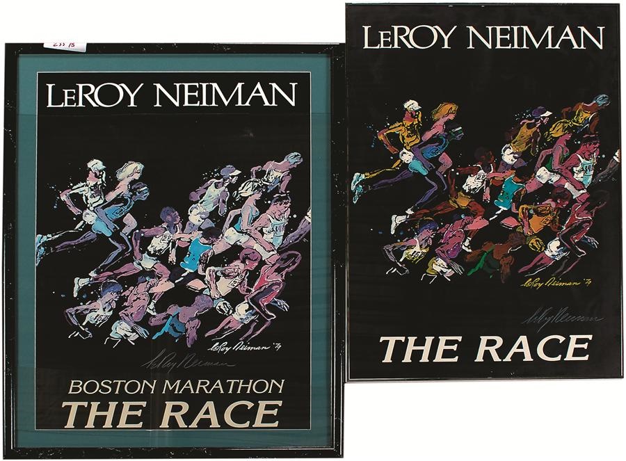 - LeRoy Neiman Large Signed Olympics & Running Posters (26)