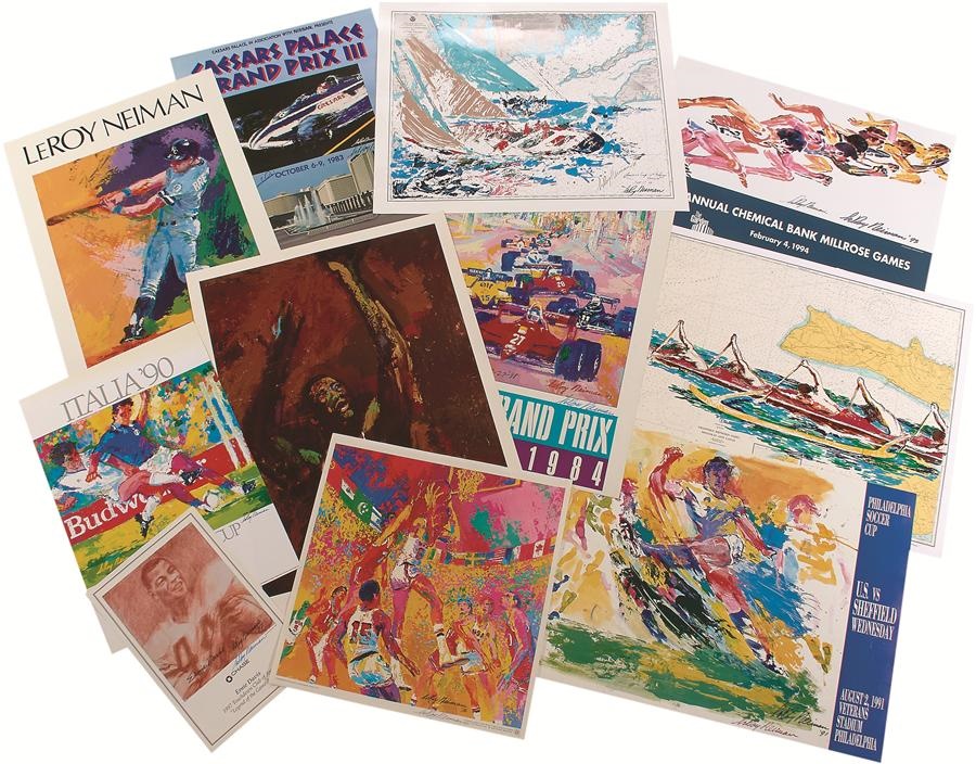 The LeRoy Neiman Collection - All Sports LeRoy Neiman Signed Posters (40+)
