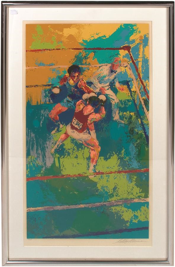 The LeRoy Neiman Collection - 1980 Olympic Boxing Moscow Signed Limited Edition Serigraph