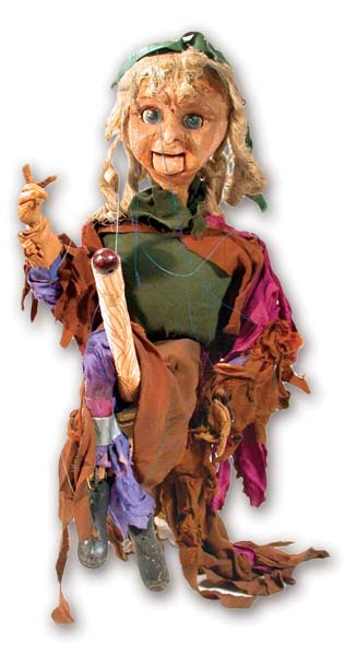 Howdy Doody - Sandra Witch Marionette