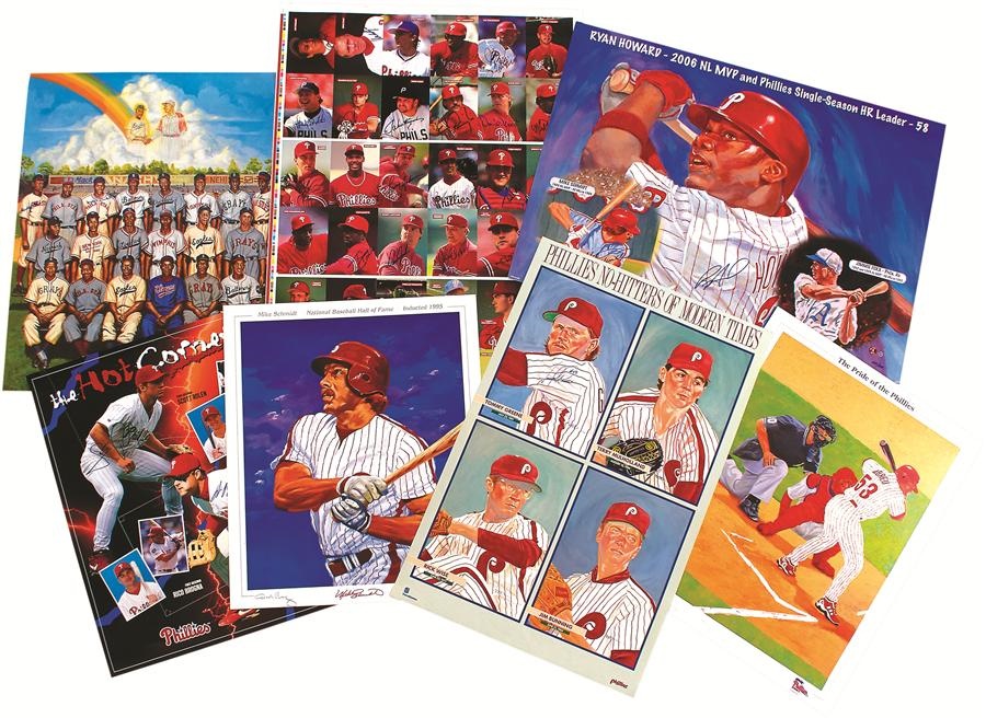 The LeRoy Neiman Collection - Unusual Signed Sports Collection (60+)