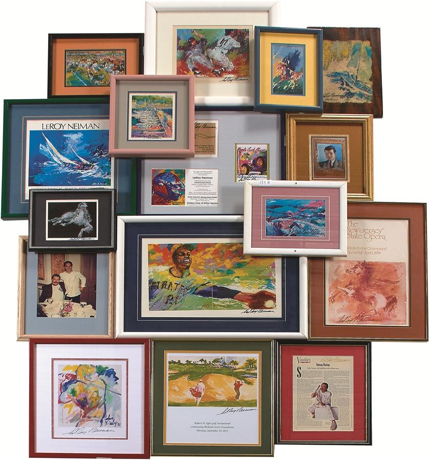 The LeRoy Neiman Collection - Huge Signed LeRoy Neiman Collection (appx. 150)