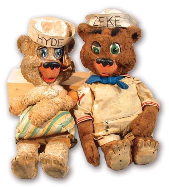 Howdy Doody - Hyde & Zeke Bear Marionettes