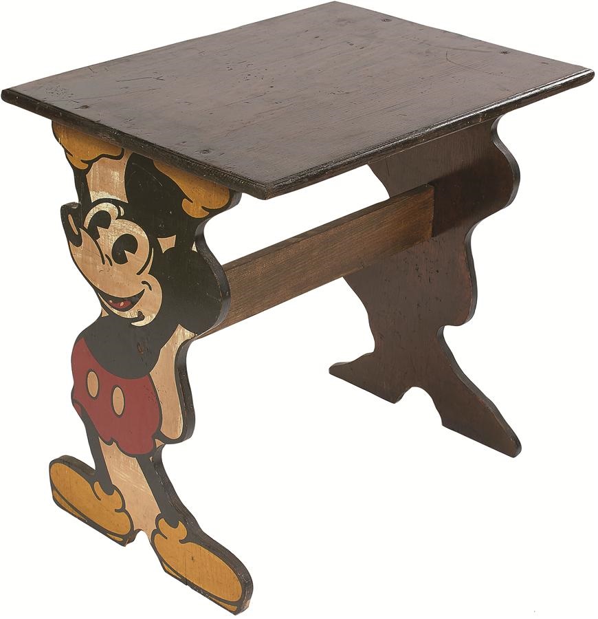 Rock And Pop Culture - 1930s Mickey Mouse Table by Kroehler (Life-Sized)