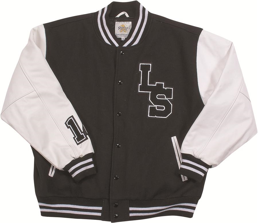 Baseball Equipment - "Late Show" with David Letterman Mint Baseball Jacket - from Former Staff Member