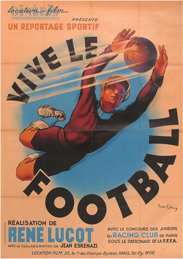 The Mike Shannon St. Louis Cardinals Collection - "Vive Le Football" Movie Poster