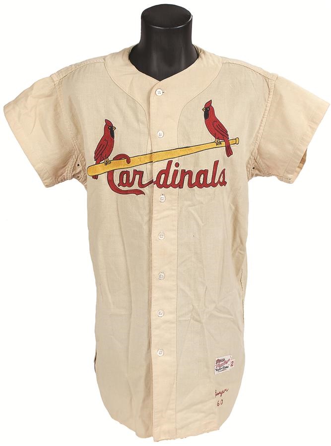 St. Louis Cardinals Game-Used Jersey Auction