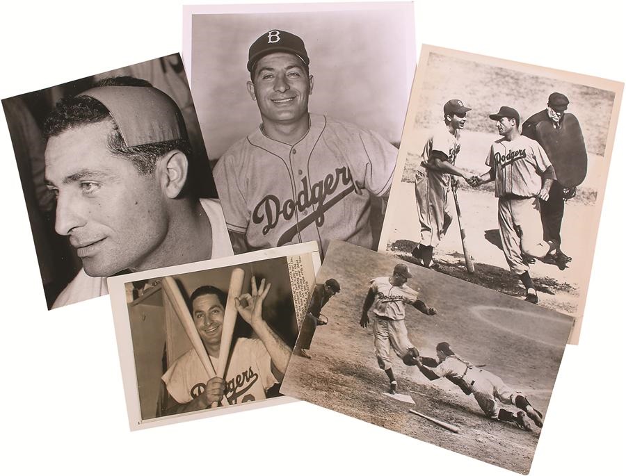 Jackie Robinson & Brooklyn Dodgers - The Sal LaRocca Brooklyn Dodger Vintage Photograph Collection (300+)
