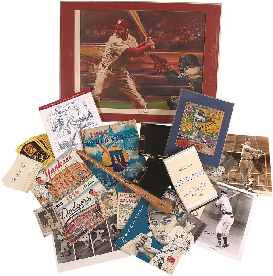 Baseball Autographs - Original Vintage Baseball Collection Loaded with Autographs (400+)