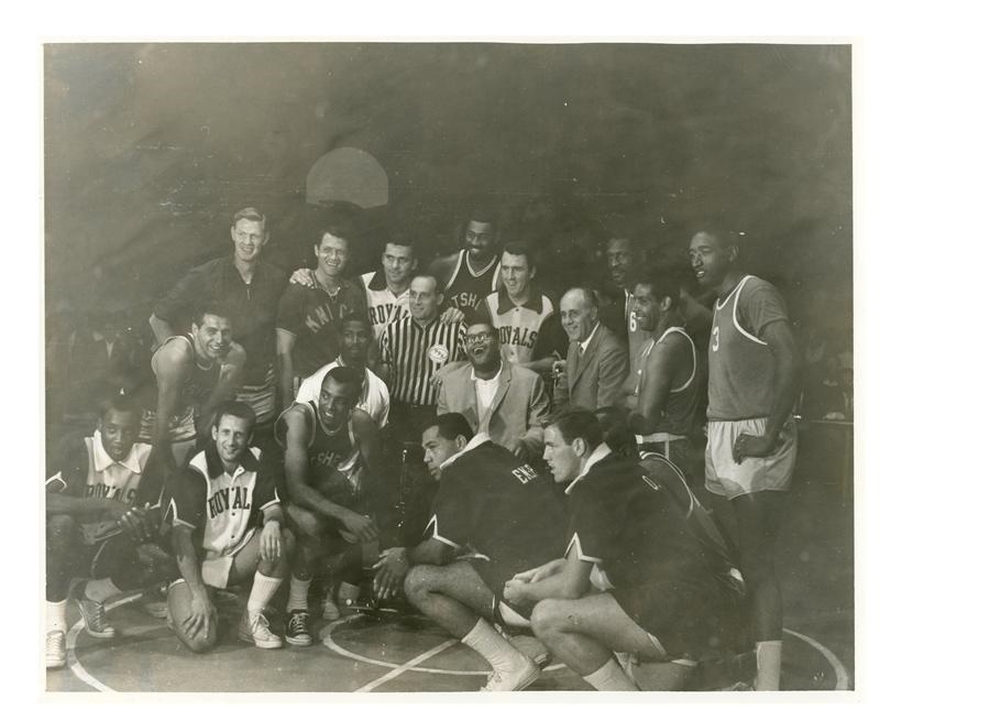 Basketball - Early 1960s Maurice Stokes Benefit Game Original Photograph