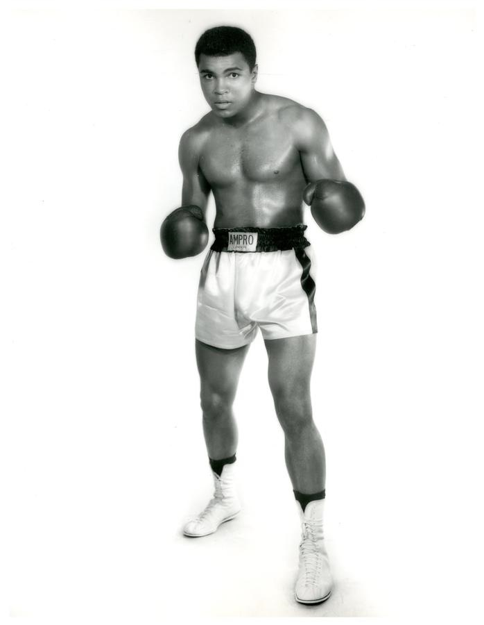 - 1960s Muhammad Ali Exceptional Quality 11x14" Vintage Photograph