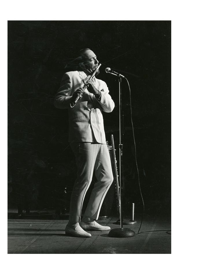 - 1960s Herbie Mann Exceptional Quality 11x14" Vintage Photograph