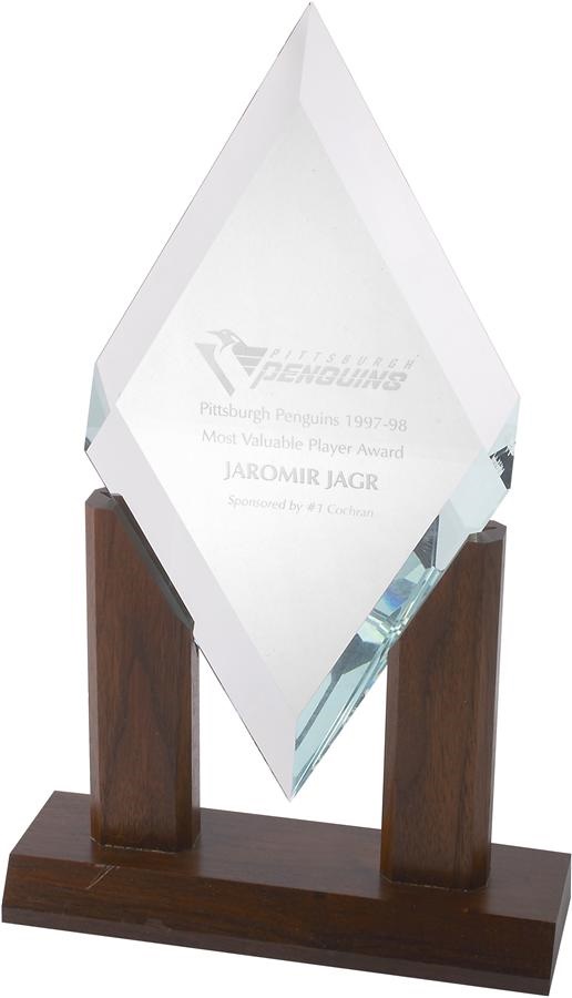 1997-98 Jaromir Jagr Most Valuable Player Award