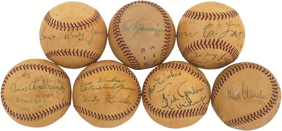Baseball Autographs - Scarce Single-Signed Baseballs from the Legendary Jim Armstrong Collection (27)