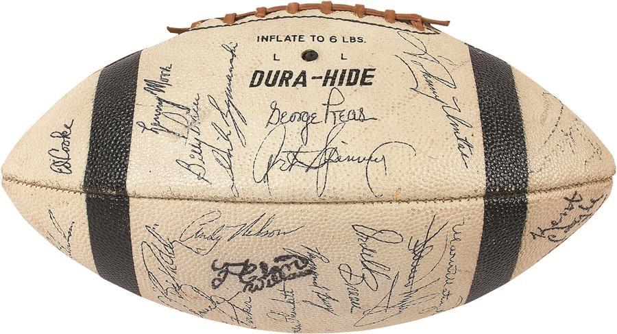 Football - High Grade 1960 Baltimore Colts Signed Football