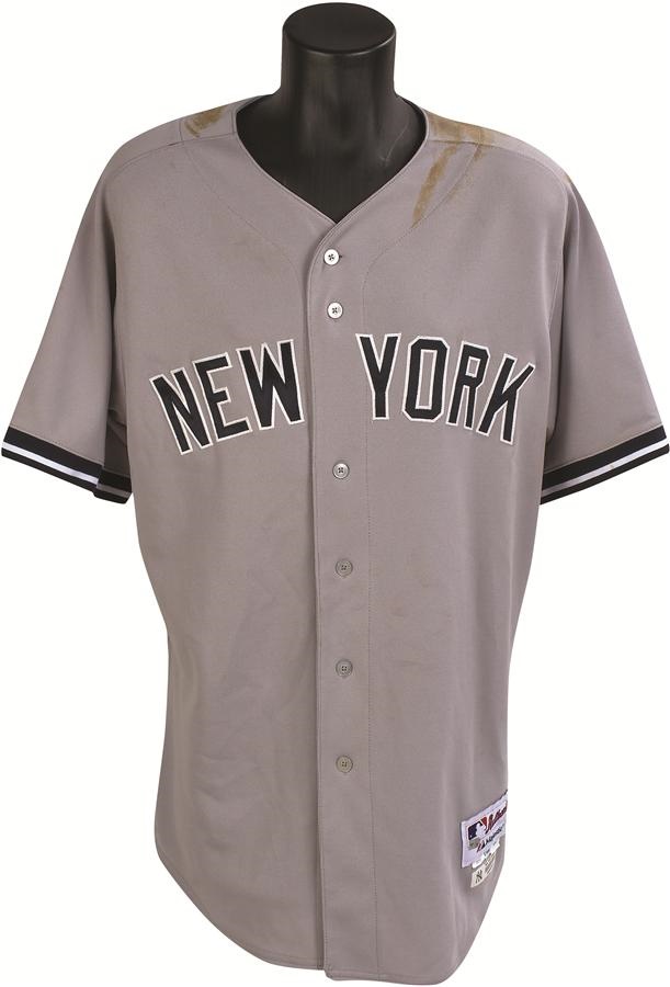 2012 Robinson Cano New York Yankees Game Worn Jersey (MLB Holo & Steiner LOA)