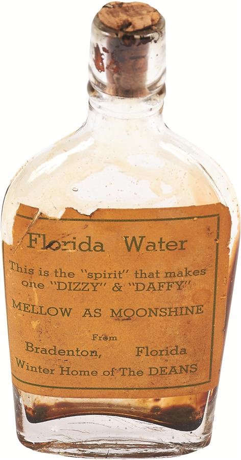 St. Louis Cardinals - 1930s Dizzy & Daffy Dean Prohibition "Moonshine" Bottle from St. Louis Cardinals Winter Home