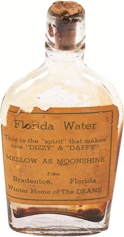 - 1930s Dizzy & Daffy Dean Prohibition "Moonshine" Bottle from St. Louis Cardinals Winter Home