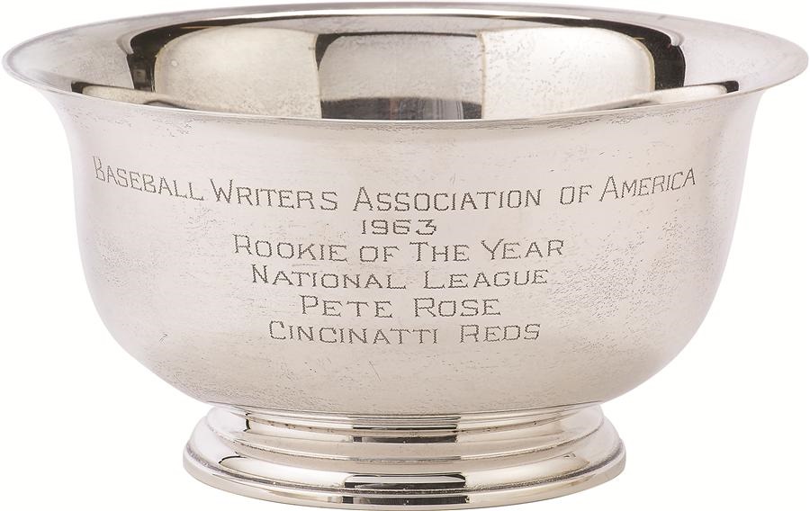 Pete Rose & Cincinnati Reds - 1963 Pete Rose National League Rookie of the Year Award