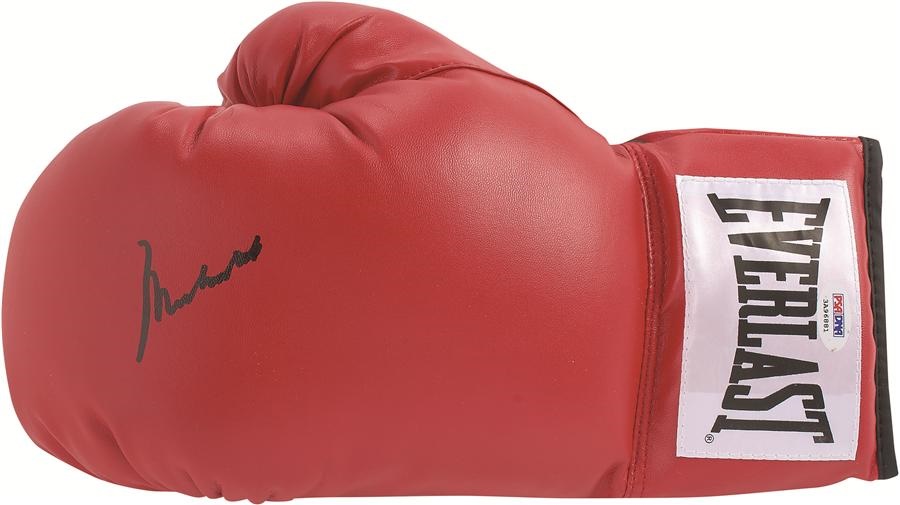 Muhammad Ali & Boxing - Perfect Muhammad Ali Signed Everlast Boxing Glove (PSA 10)
