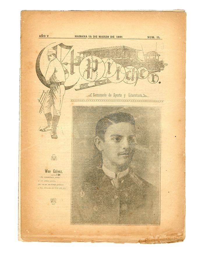 Three 19th Century Cuban Baseball Newspapers