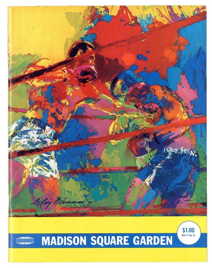 Cassius Clay/Muhammad Ali Program Collection - 1972 Muhammad Ali vs. Floyd Patterson II On-Site Program