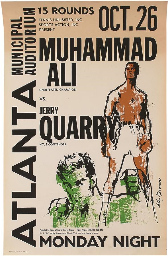 Muhammad Ali & Boxing - Ali-Quarry I On-Site Poster