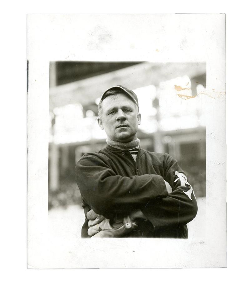 Dennis Dugan Collection of Vintage Baseball Photog - 1912 John McGraw Photograph