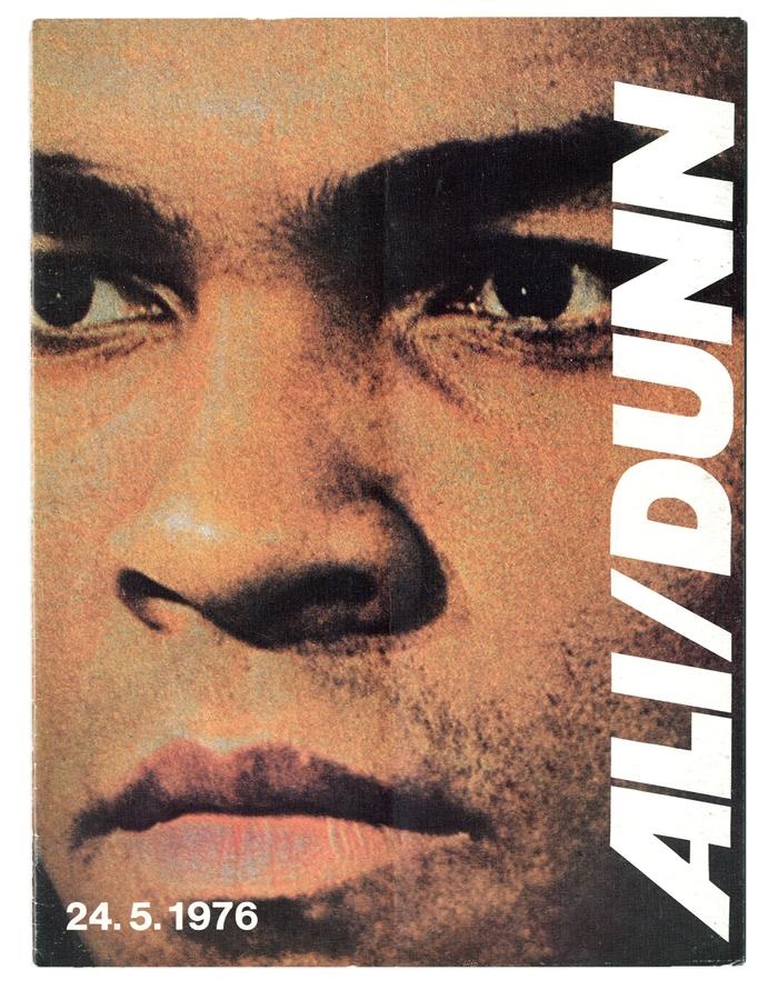 1976 Muhammad Ali vs. Richard Dunn On-Site Program