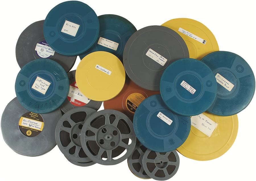 - Important Collection of Muhammad Ali 16mm Fight Films (60+)